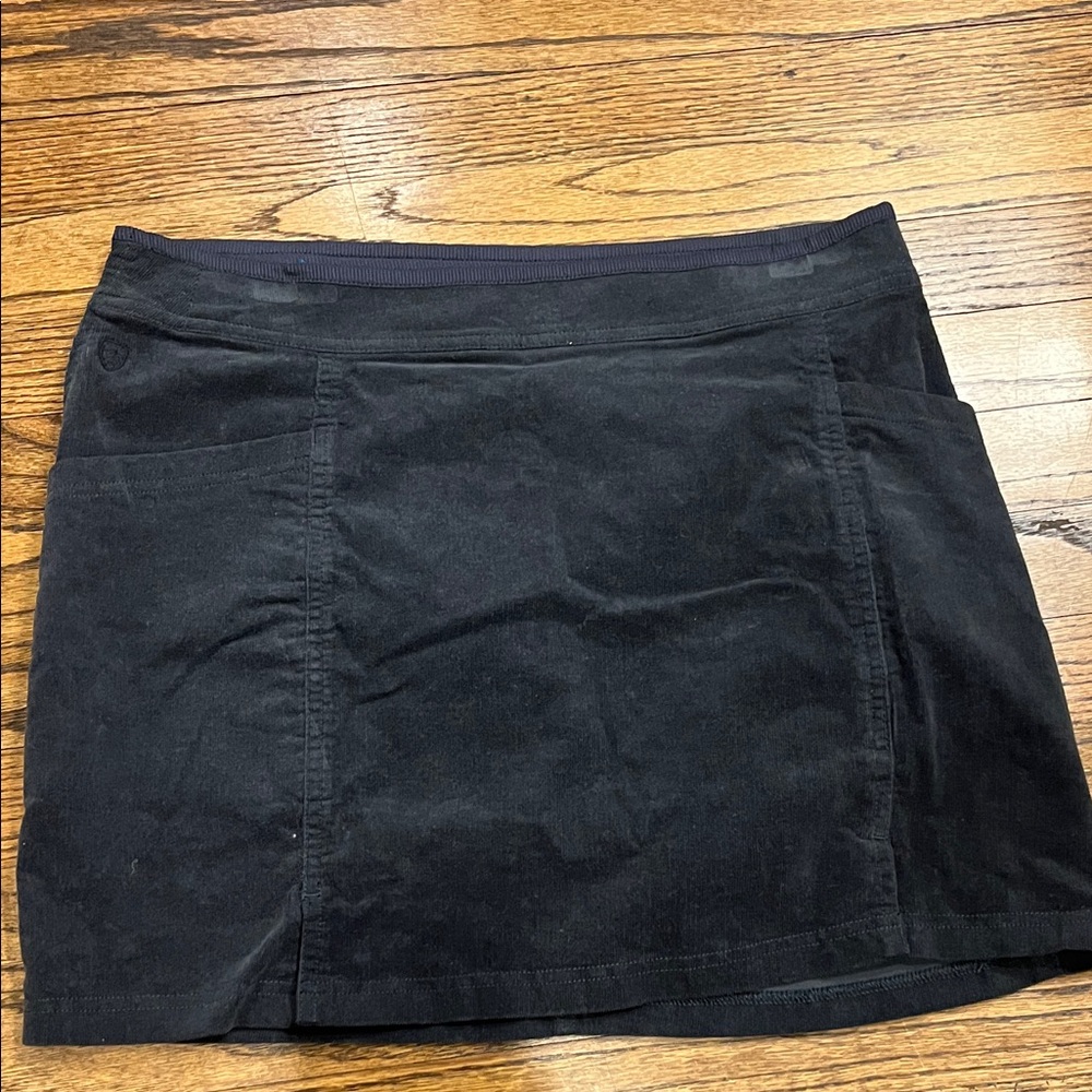 Kuhl Charcoal Grey Corduroy Skirt